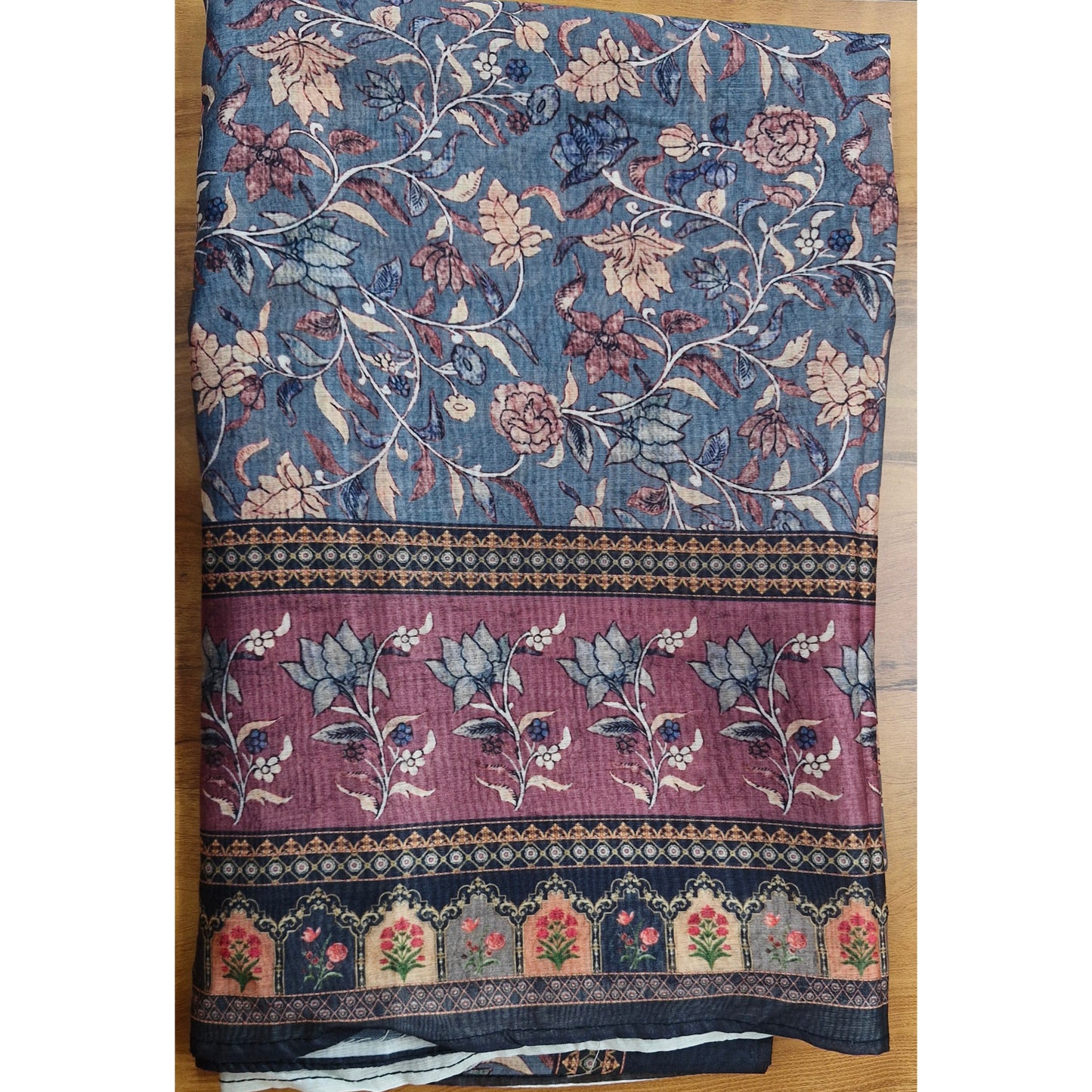Ethereal Taupe Mirror-Work Churidar Set