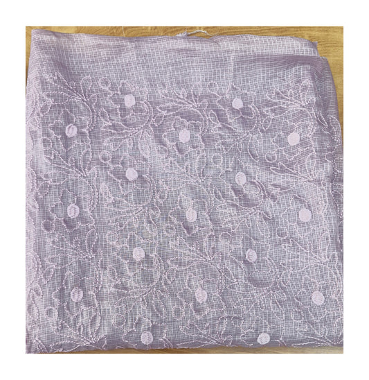 Lavender and Aqua Blue Churidar Set