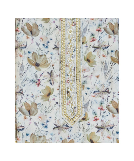 Off-White Churidar Set