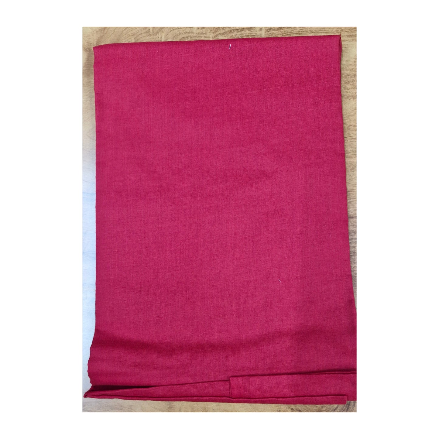 Crimson Contrast Chikankari Churidar Set